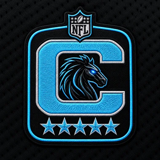 Dark Horse championship patch, a C with a star for each title